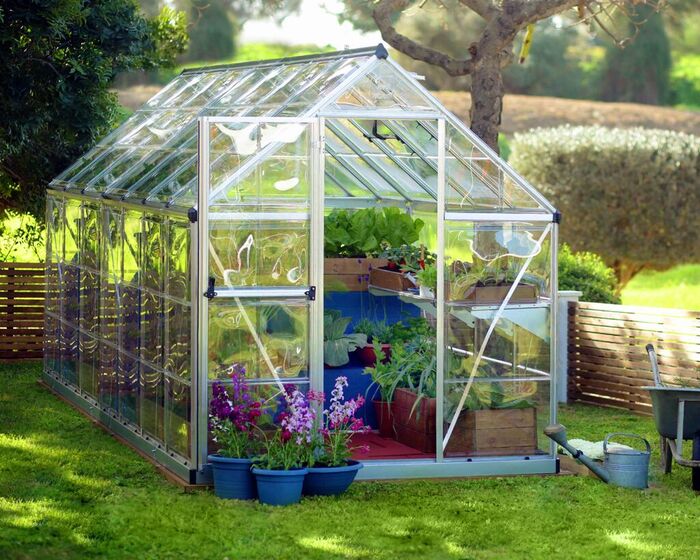 Växthus Harmony 7,9 m² Silver Canopia by Palram